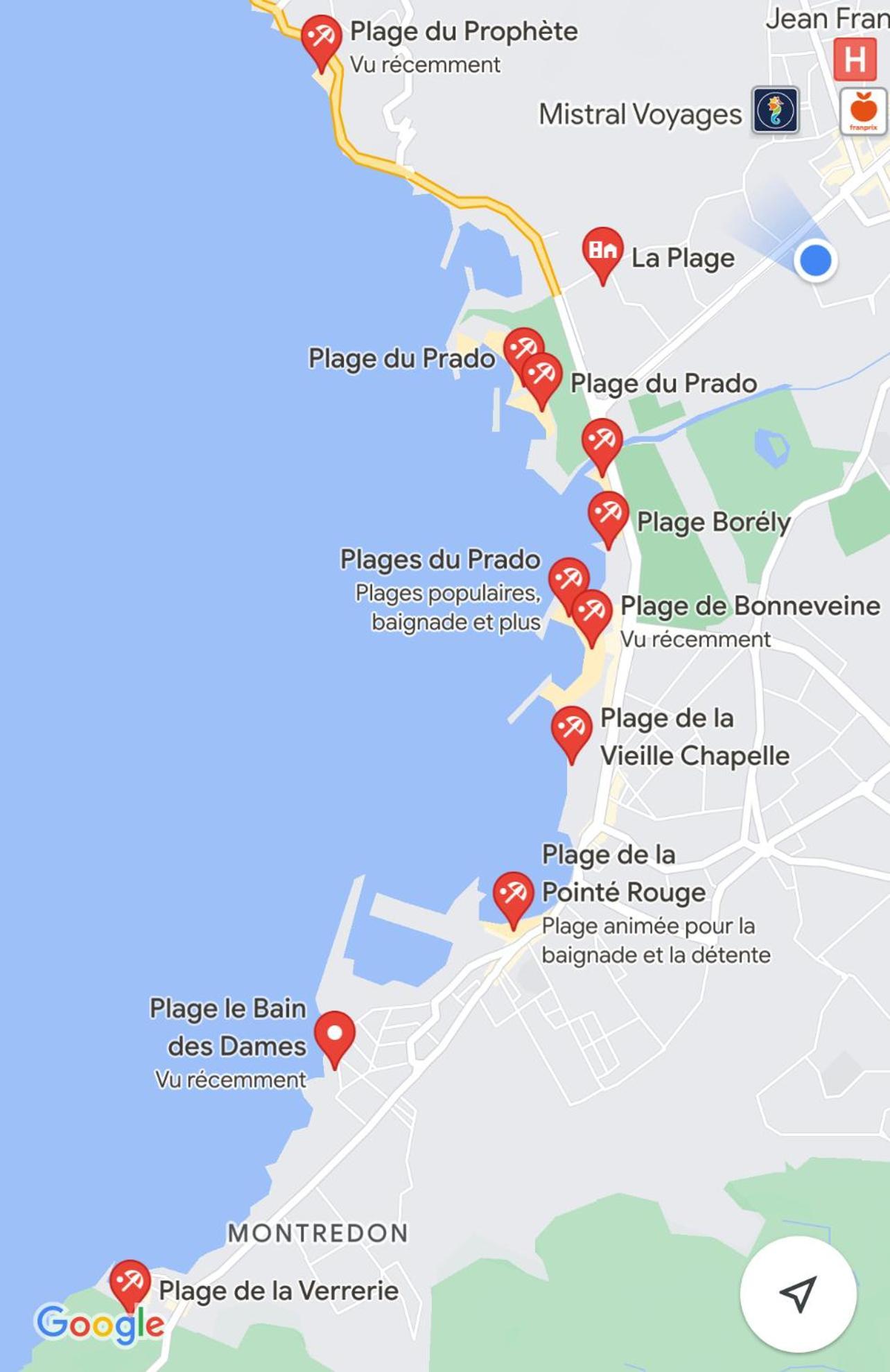 T2 Marseille Plage Luaran gambar